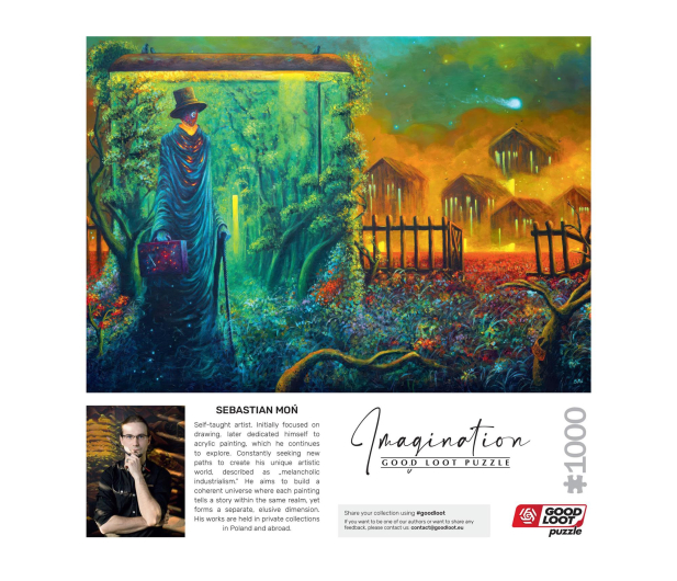 Good Loot Imagination Puzzle: Sebastian Moń Stationary Traveller II 10 - 1352592 - zdjęcie 3